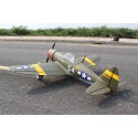 Radio-controlled thermal aircraft P-47 Little Bunny 10cc ARF | Scientific-MHD