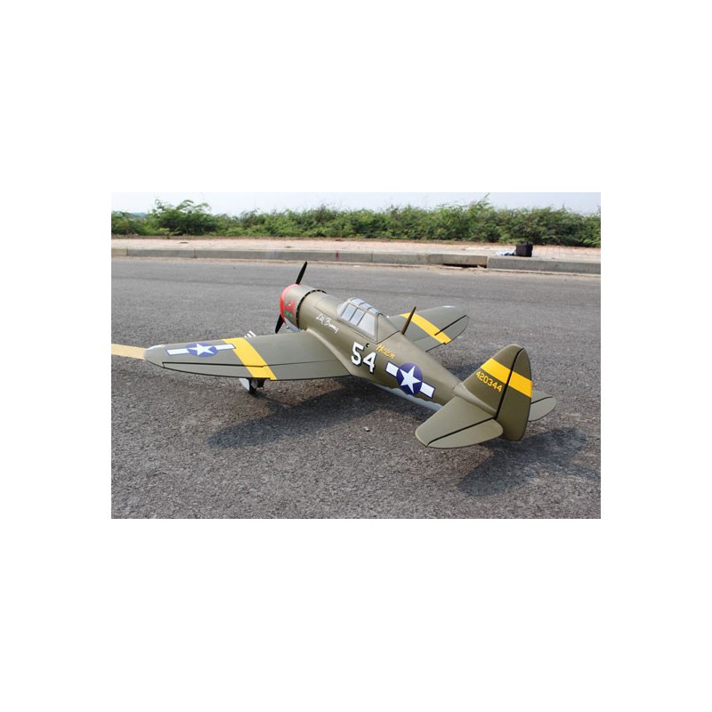 Avion thermique radiocommandé P-47 Little Bunny 10cc ARF Avion thermique radiocommandé P-47 Little Bunny 10cc ARF