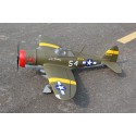 Radio-kontrollierte Thermoflugzeuge P-47 Little Bunny 10cc ARF | Scientific-MHD