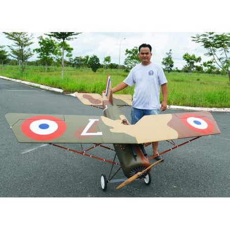 Avion thermique radiocommandé Morane Saulnier A-1 1/3 ARF