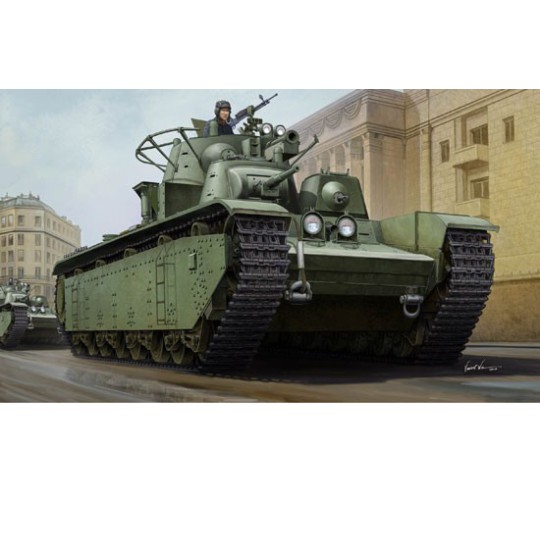 Sowjetischer Schwertank T-35 1938/35 Kunststoffmodell für Kunststoff Kunststoffmodell Sowjetischer Schwertank T-35 1938/35 Kunststoffmodell für Kunststoff Kunststoffmodell | Scientific-MHD