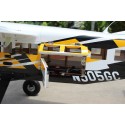 Radio-controlled thermal plane cessna large caravan ex 35-40cc yellow black | Scientific-MHD