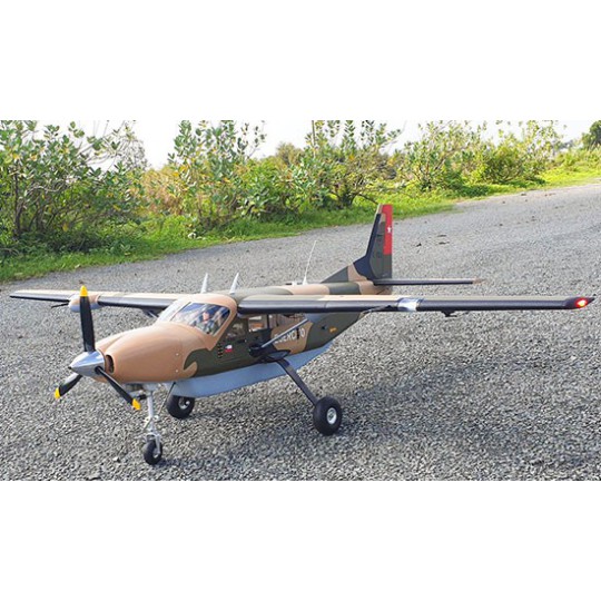 Avion thermique radiocommandé CESSNA 208 Grand Caravan EX 35-40cc Military ARF Avion thermique radiocommandé CESSNA 208 Grand Caravan EX 35-40cc Military ARF | Scientific-MHD