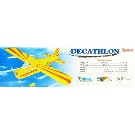 Avions électrique radiocommandé DECATHLON 1,3M - EP ARF