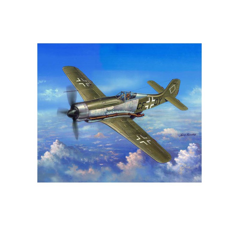 Maquette d'avion en plastique FW 190 V18 1/48