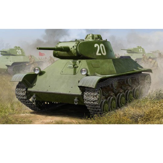Maquette de Char en plastique T-50 Russian Tank 1/35 Maquette de Char en plastique T-50 Russian Tank 1/35