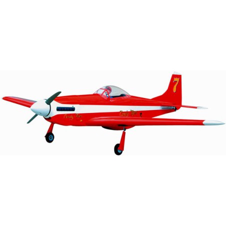 Radio-51 Mustang-46 Rougearf radio-controlled thermal aircraft | Scientific-MHD