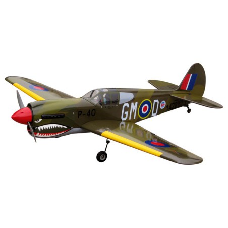 Radio-controlled thermal aircraft P-40 Warhawkarf | Scientific-MHD