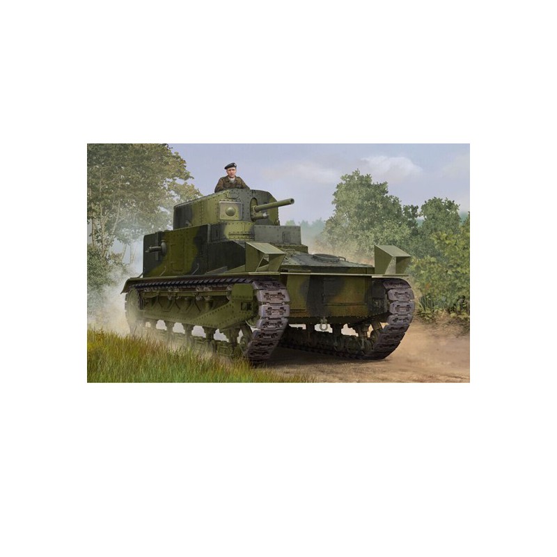 Maquette de Char en plastique Vickers Medium Tank MK I 1/35