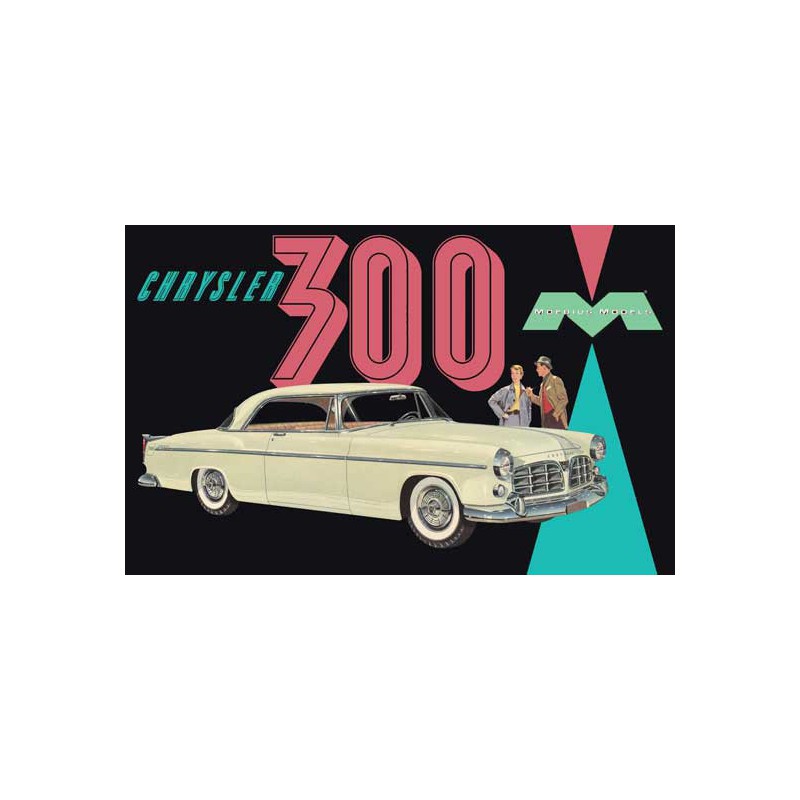 Maquette de voiture en plastique Chrysler C300 1/25