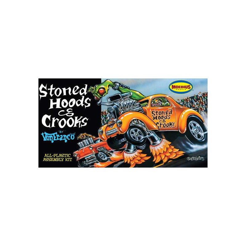 Maquette de voiture en plastique Von Franco Stoned Hood
