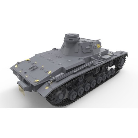 Maquette de Char en plastique Pz.Kpfw. III Ausf.D 1/35