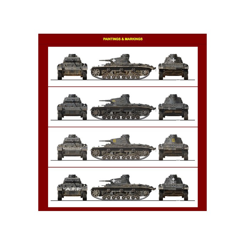 Maquette de Char en plastique Pz.Kpfw. III Ausf.D 1/35