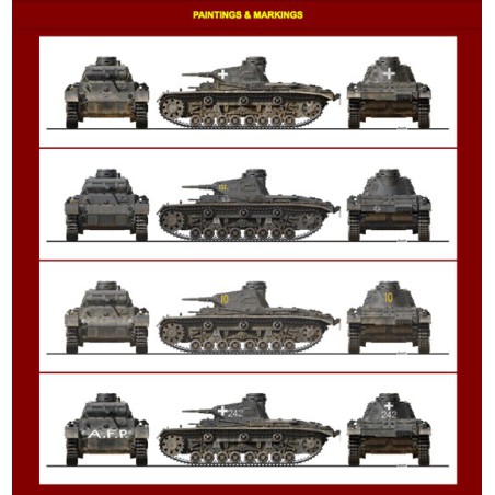 Maquette de Char en plastique Pz.Kpfw. III Ausf.D 1/35