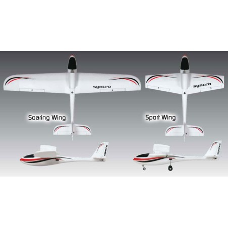 Synchronisierte du ducated fan glider ARF Combo SF -Entwürfe Syncrioche | Scientific-MHD