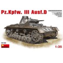 Maquette de Char en plastique Pz.Kpfw. III Ausf.D 1/35