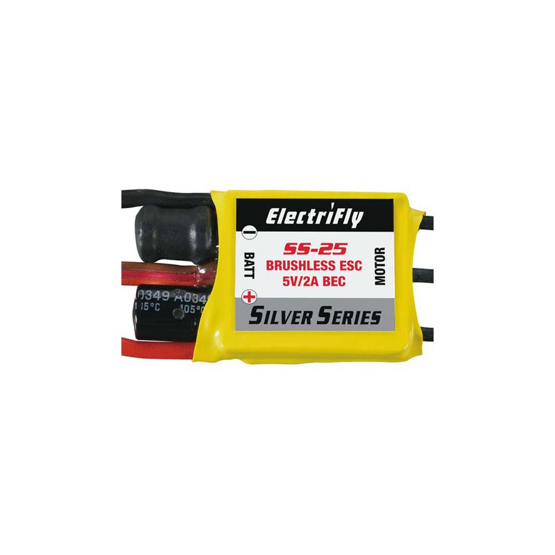 Moteur électrique radiocommandé SS-25 AMP ESC Brushless