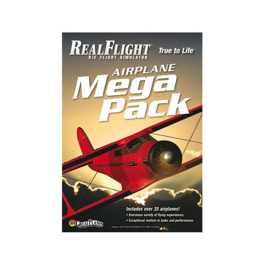 Simulateur d'hélicoptère de modélisme MEGA PACK AVION POUR SIMULATEUR G6