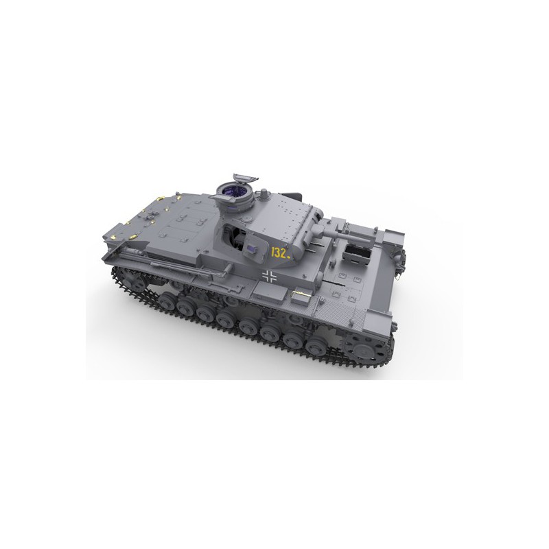 Maquette de Char en plastique Pz.Kpfw. III Ausf.D 1/35
