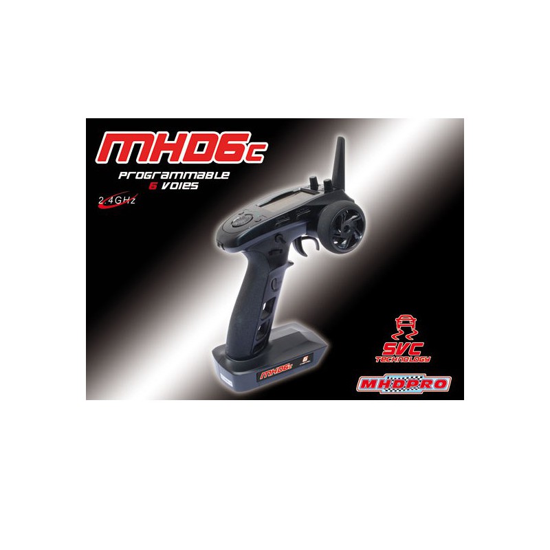 Ensemble pour radiocommande MHD6C 2,4Ghz Techno. SVC Ensemble pour radiocommande MHD6C 2,4Ghz Techno. SVC