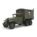 Maquette de camion en plastique GAZ AAA + Refuge 1/35