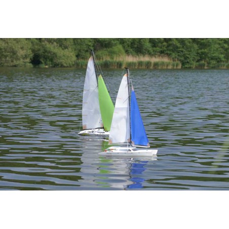 Radio -controlled sailboat MHD Catamaran Gemini 600 R/C | Scientific-MHD