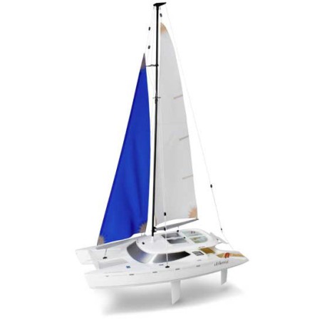 Radio -controlled sailboat MHD Catamaran Gemini 600 R/C | Scientific-MHD