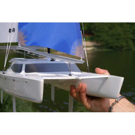 Radio -controlled sailboat MHD Catamaran Gemini 600 R/C | Scientific-MHD