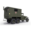 AAA gas plastic truck model + 1/35 shelter | Scientific-MHD