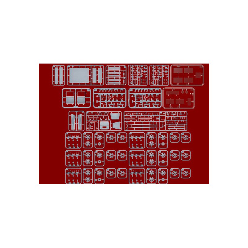 Maquette de camion en plastique GAZ AAA + Refuge 1/35