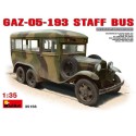 Gas plastic truck model 05 193 Staff bus 1/35 | Scientific-MHD