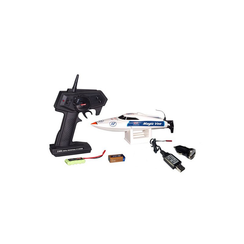 Bateau électrique radiocommandé Micro Magic Vee RTR V5