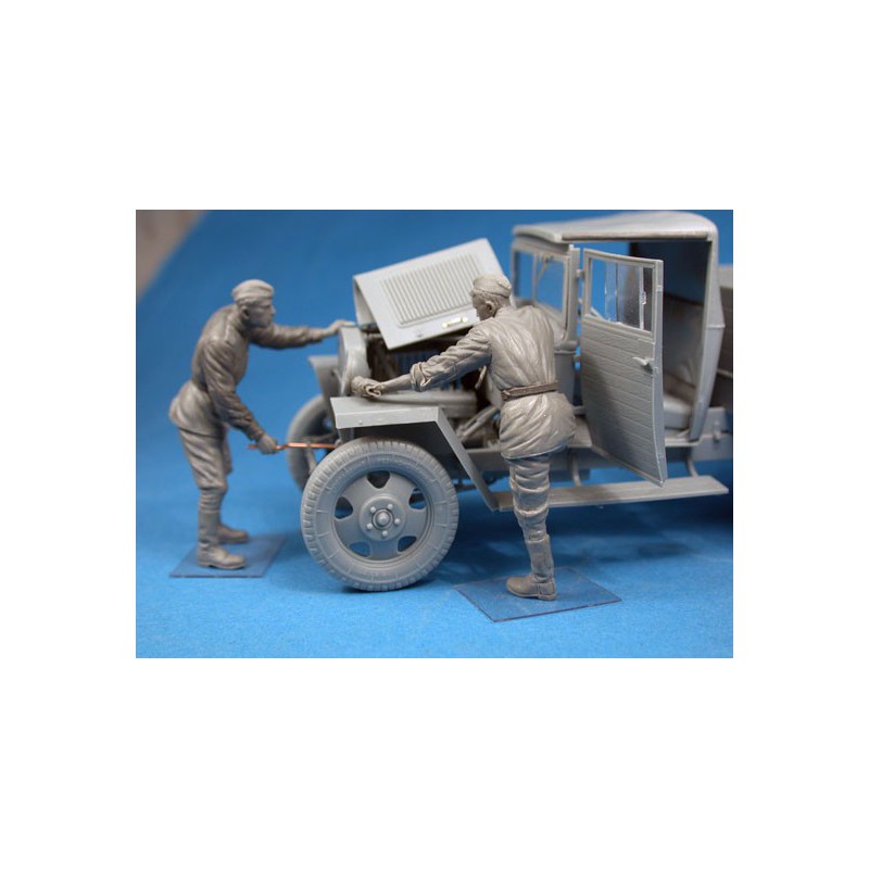Figurine Red Army Drivers 1/35
