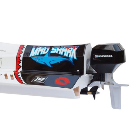 Bateau électrique radiocommandé Mad Shark BL RTS / MHD3S