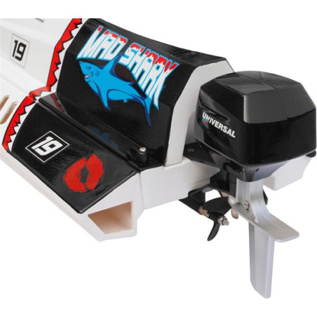 Bateau électrique radiocommandé Mad Shark BL RTS / MHD3S