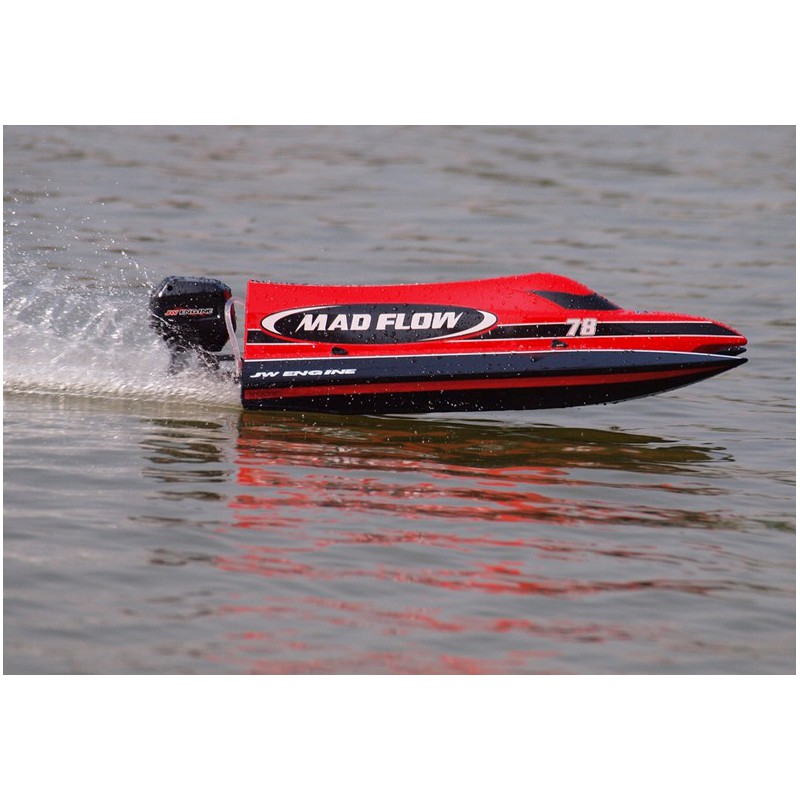 Bateau électrique radiocommandé Mad Flow F1 BR RTS Combo