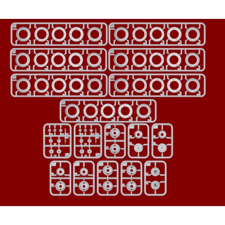 Plastic tank model Zis-5 1/35 wheels | Scientific-MHD