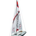 Caribbeam radio -controlled sailboat RTS V2 sailboat | Scientific-MHD