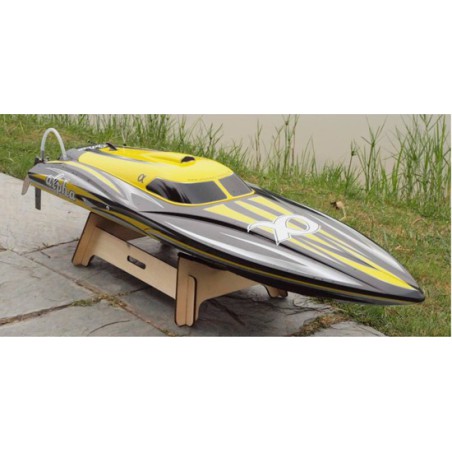 Alpha BL 1M RTS Radiochered Electric Boat yellow / MHD3S | Scientific-MHD