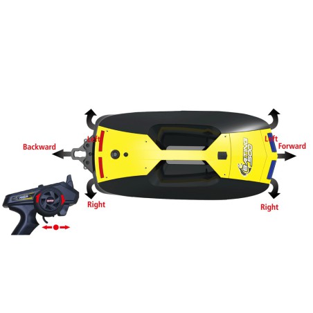 Builder for Radiochered Boat Boat Boat RTS Gray/Black Builder | Scientific-MHD