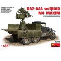 Gazzaa + quad M4 maxim 1/35 plastic plastic model | Scientific-MHD