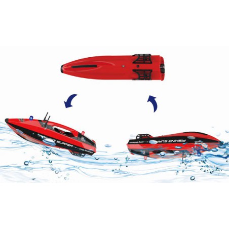 Amorceur pour bateau radiocommandé Bateau amorceur FISHING SURFER Amorceur pour bateau radiocommandé Bateau amorceur FISHING SURFER