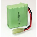 NIMH battery for radio controlled device accused 9.6 volts 650 ma | Scientific-MHD