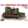 Maquette de camion en plastique US Bulldozer Armé 1/35