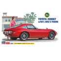 Toyota 2000gt plastic car cover with figurine | Scientific-MHD