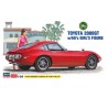 Toyota 2000gt plastic car cover with figurine | Scientific-MHD