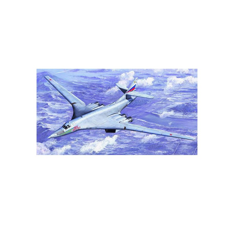 Maquette d'avion en plastique TU-160 "BLACK JACK" BOMBER