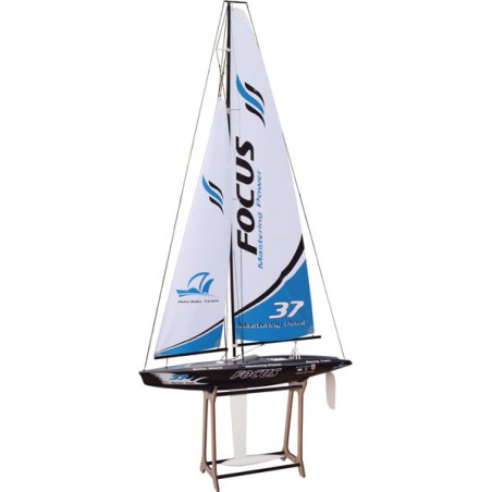 Focus Yacht 1m RTS 2,4GHz Blue Radiocus sailboat | Scientific-MHD