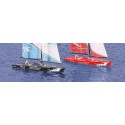 Focus Yacht 1m RTS 2,4GHz Blue Radiocus sailboat | Scientific-MHD