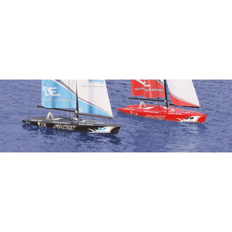 Focus Yacht 1m RTS 2,4GHz Blue Radiocus sailboat | Scientific-MHD